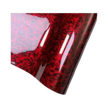 Imagem de Adesivos Autoadesivos Vermelhos Para Carro, Envelopamento Em Vinil Pre