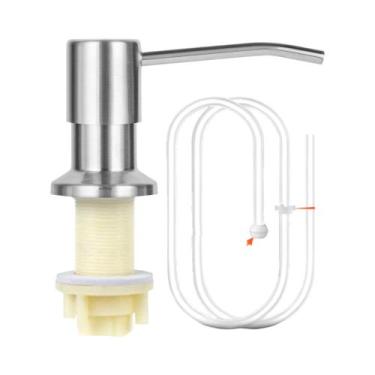 Imagem de Dispensador De Sabão Para Pia De Cozinha Com Kit De Tubo De Extensão, 