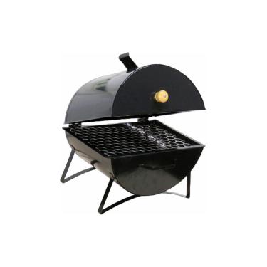 Imagem de Churrasqueira Mini Bafinho Aço Carbono E Grelha 30X29X23Cm