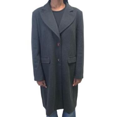 Imagem de Casaco Alpelo Lã Longo com Fecho 20900066-Feminino