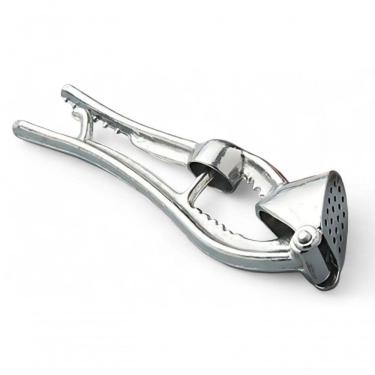 Imagem de Espremedor De Alho Cozinha 5 Em 1 Em Aluminio Fundido Manual