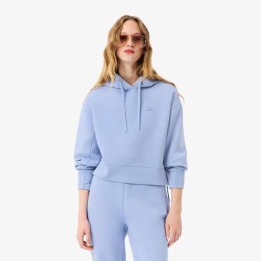 Imagem de Moletom Curto de Algodão - Lacoste, 40, Roxo