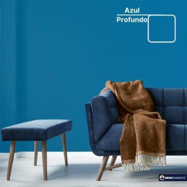 Imagem de Tinta Acrílico Peg Pinte Parede Eucatex 18L Escolha Sua Cor, Azul prof