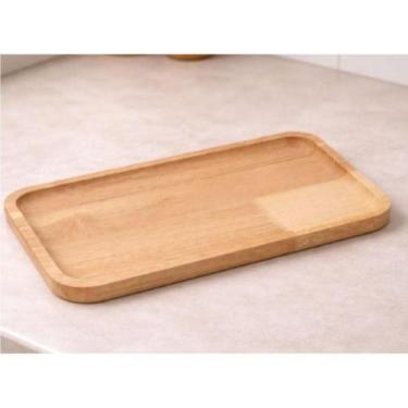 Imagem de Bandeja Bambu 30cm Mesa Posta Decoração Casa Lovely Vibe