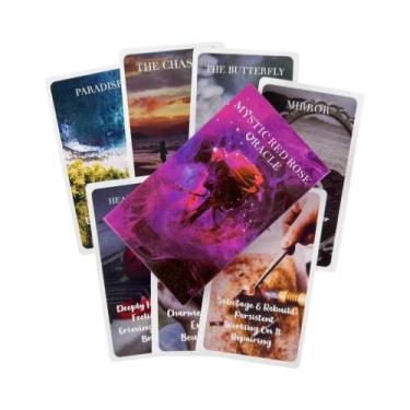 Imagem de Cartas De Oráculo English Vision Love Angels, Baralho De Divinação Em 