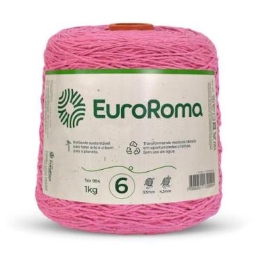 Imagem de Barbante EuroRoma Colorido Nº06 1,0Kg, ROSA