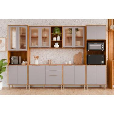Imagem de Kit Modulado MGM 6 Peças Brilhante C6P138 Cinamomo/Platina