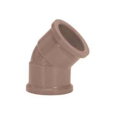 Imagem de Joelho Soldável 45º X 40mm Pvc Amanco Pn 750 Kpa - Soldagem Com Adesivo Plástico