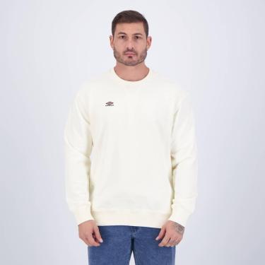 Imagem de Blusão Umbro Textured Sweat Off White-Masculino