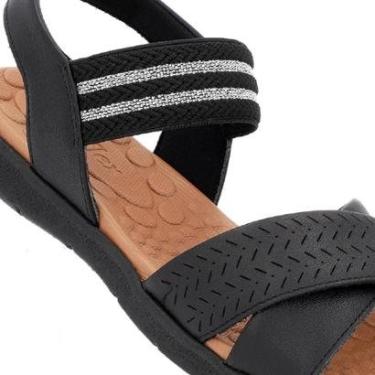 Imagem de Sandália Usaflex Baixa Amortecedor e Palmilha Massageadora-Feminino