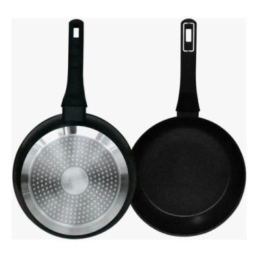 Imagem de Jogo Panelas Indução Antiaderente Cerâmica Manhattan 5 Peças - Hauskra