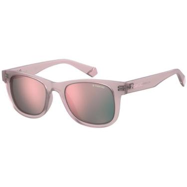 Imagem de Óculos de Sol Polaroid Pld 8009/N/New Fwm - Rosa Cristal 44-Feminino