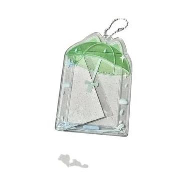 Imagem de Porta-Cartões De PVC De 3 Polegadas Com Design De Menina Idol Fofa, Pi