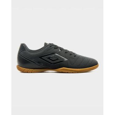 Imagem de Chuteira Society Futsal Attak Eternal Adulto Umbro, Preto, Preto, 41