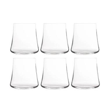 Imagem de Jogo de 6 copos baixos Xtra em cristal ecologico 350ml A10cm - Bohemia
