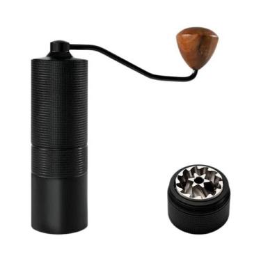 Imagem de Moedor De Café Manual Ajustável Em Aço Inoxidável CNC Profissional Par