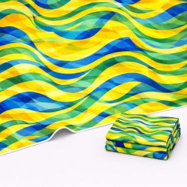 Imagem de Tecido Oxford Estampadas Ritmo do Futebol do Brasil Diversas Estampas 