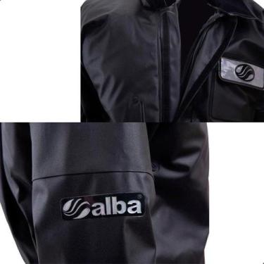 Imagem de Capa de Chuva Motoqueiro Alba Europa Masculino TAM EGG Preto
