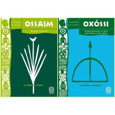 Imagem de Kit 2 livros Oxossi e Ossaim coleção orixás pallas - Editora Pallas
