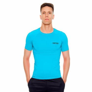 Imagem de Camiseta de compressão térmica Manga Curta United Proteção Solar FPS 5