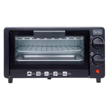 Imagem de Forno Elétrico Black + Decker FT9N 9L com Timer 60min Porta de Vidro Acessórios Removív...