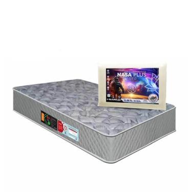 Imagem de Kit Colchão Castor Sleep Max D33 Solteiro Com Travesseiro