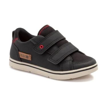 Imagem de Sapato Infantil Klin Flyer Preto detalhe Vermelho 117.161, 20