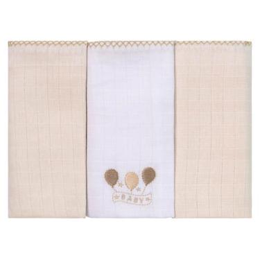 Imagem de Fralda p/bebe quadriculada baby joy classicos lisa - INCOMFRAL
