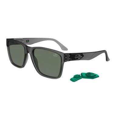 Imagem de Óculos Solar Mormaii Hong Kong M0176d1389 Fumê Fosco Lente Verde Polar