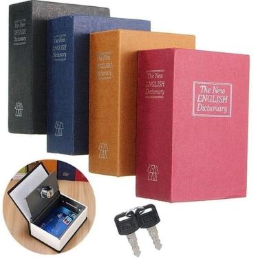 Imagem de Cofre Livro Dicionario Ingles Dinheiro Camuflado Grande - Cofre Discreto Em Formato De...