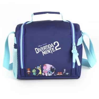 Imagem de Lancheira Térmica Escolar Infantil Divertidamente Disney, Roxo