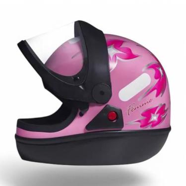 Imagem de Capacete San Marino Infantil 54 Rosa Taurus