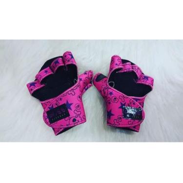 Imagem de Luvas treino academia - MISS  FITNESS, Rosa, P