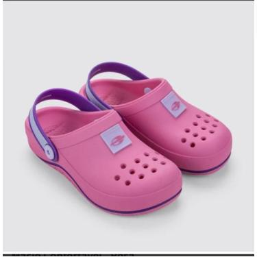Imagem de Sandália Babuche Mormaii 12428 Infantil Macio Confortável, Rosa roxo, 
