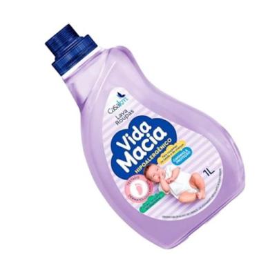 Imagem de Lava Roupa Líquido Infantil Vida Macia 1l
