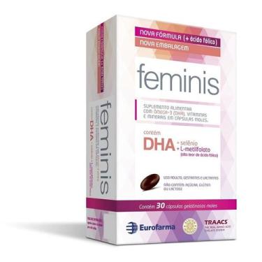 Imagem de Polivitamínico Feminis para Gestantes 30 cápsulas - EUROFARMA