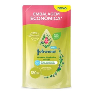 Imagem de Sabonete Líquido de Glicerina com Lavanda Johnson's Baby Refil 180ml