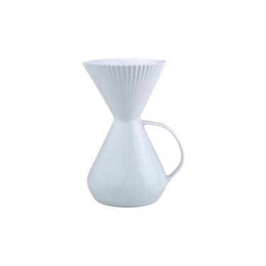 Imagem de Bule com Porta Filtro Branco para Cafe Coado Design Funcional para Cozinha e Cantinho do Cafe Germer Porcelanas