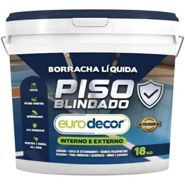 Imagem de Borracha Líquida para Piso 03.01.01.2018 18kg Antiderrapante Interno e