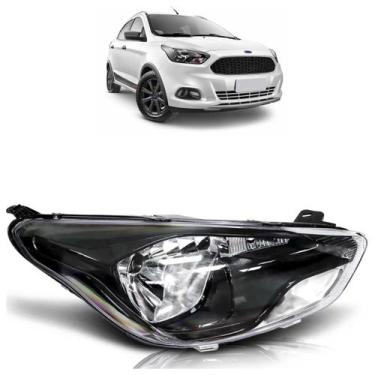 Imagem de Farol Dianteiro Ka 2015 A 2017 Máscara Negra - Automotive Imports, Dir