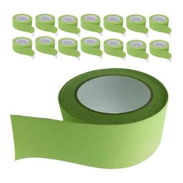 Imagem de Fita Adesiva Neon Antiderrapante Kit 14 Uni Fluorescente Segurança Pro
