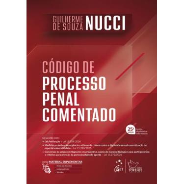 Imagem de Livro - Código de Processo Penal Comentado - 25ª Edição 2026