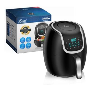 Imagem de Fritadeira Eletrica Air Fryer Digital 6.5 Litros 1700w Lumi, 220V