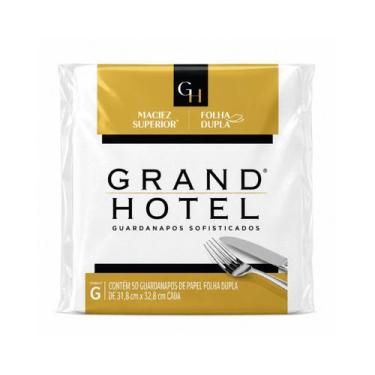 Imagem de Guardanapo de Papel Grand Hotel Folha Dupla G 50 uni.