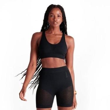 Imagem de Top Attack Feminino Lupo, PRETA, P