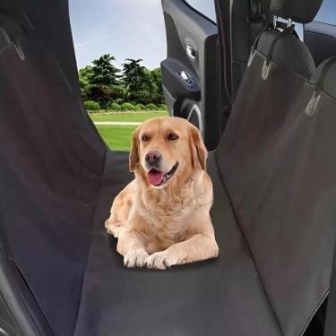 Imagem de Capa Protetora Pet Impermeável Pet para Banco de Carro, Evita Pelos e 