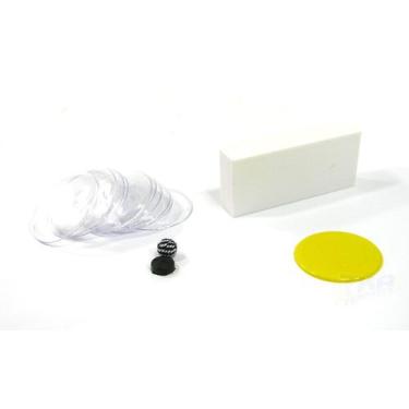 Imagem de Jogo de Botao Liso para Personalizar - Crakes, Branco