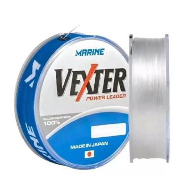 Imagem de Linha De Pesca Leader Fluorocarbon Lider Marine Vexter Power 100 Fluor