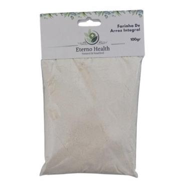 Imagem de Farinha De Arroz Integral 100g Para Receitas - Genérico