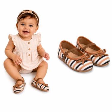 Imagem de Sapatinho Infantil Menina Bebe Sapatilha Barato Princesa - - anjo da m